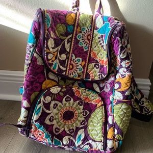 Vera-Bradley backpack.